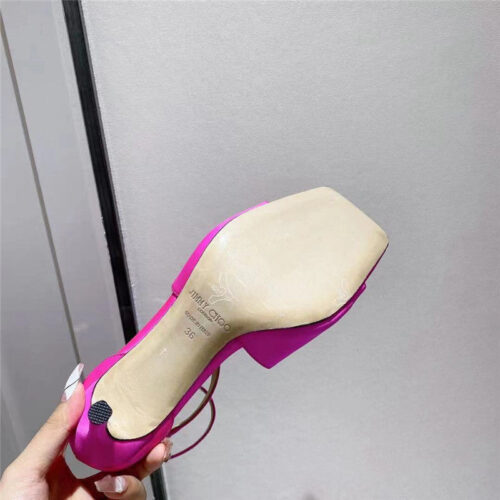 High Quality Luxury Jimmy Choo Paris Window Custom High Heels – Style 38519 product detail