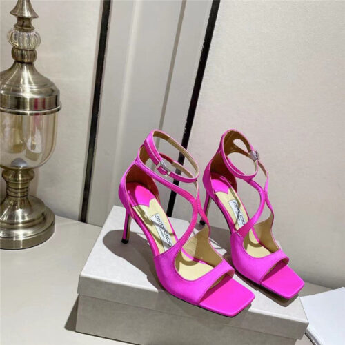 High Quality Luxury Jimmy Choo Paris Window Custom High Heels – Style 38519