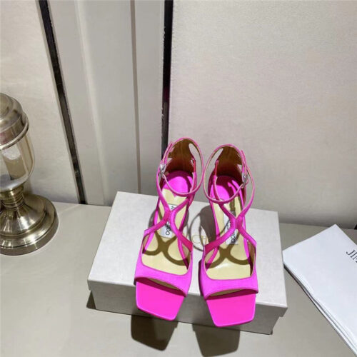 High Quality Luxury Jimmy Choo Paris Window Custom High Heels – Style 38519 product detail