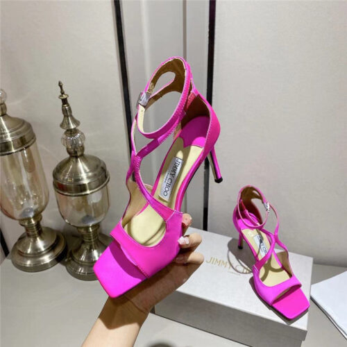 High Quality Luxury Jimmy Choo Paris Window Custom High Heels – Style 38519 product detail