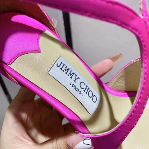 High Quality Luxury Jimmy Choo Paris Window Custom High Heels – Style 38519 product detail