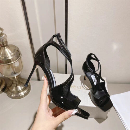 High Quality Luxury Jimmy Choo Paris Window Custom High Heels – Style 66199 alternate view