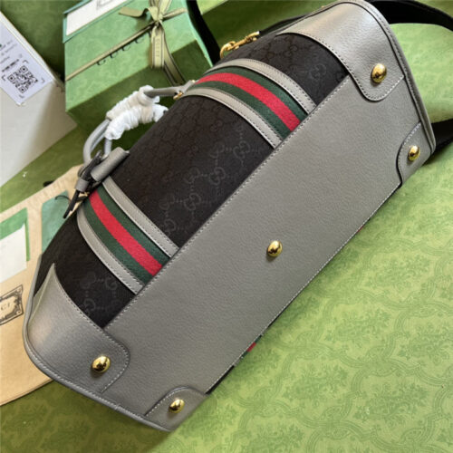 High Quality Luxury Gucci Striped Web Tote – Style 03484 product detail