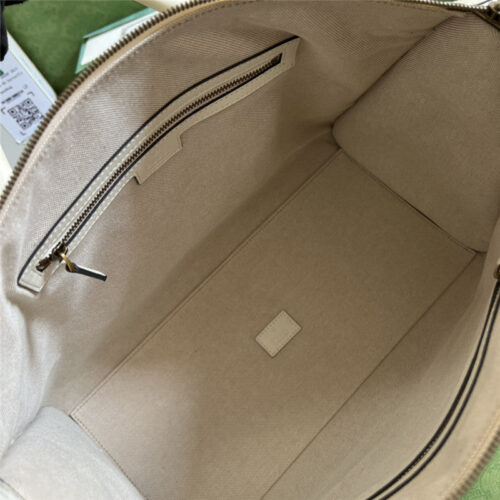 High Quality Luxury Gucci Striped Web Tote – Style 03482 product detail