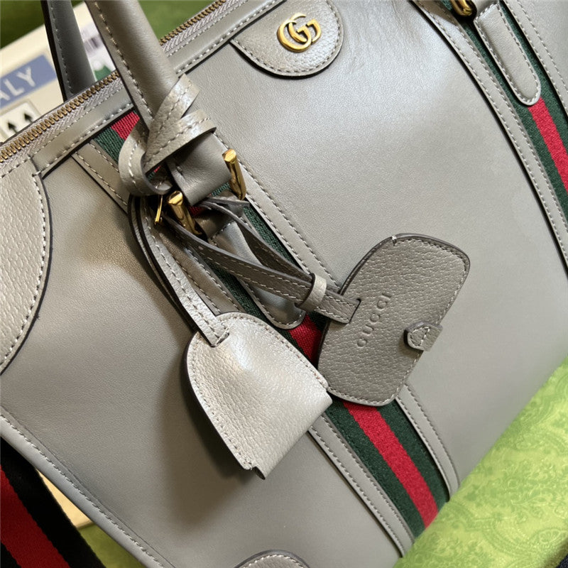 High Quality Luxury Gucci Striped Web Tote – Style 03480 product detail