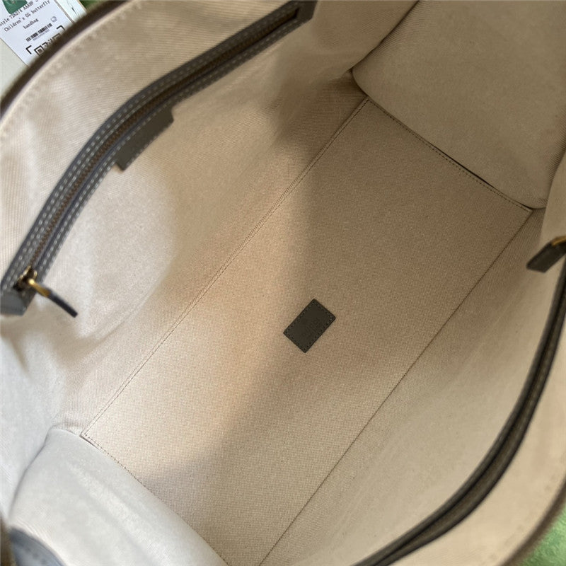 High Quality Luxury Gucci Striped Web Tote – Style 03480 product detail