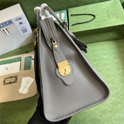 High Quality Luxury Gucci Striped Web Tote – Style 03480 product detail