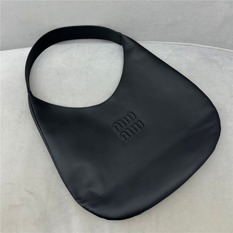High Quality Luxury Miumiu Leather Hobo Tote Bag product detail