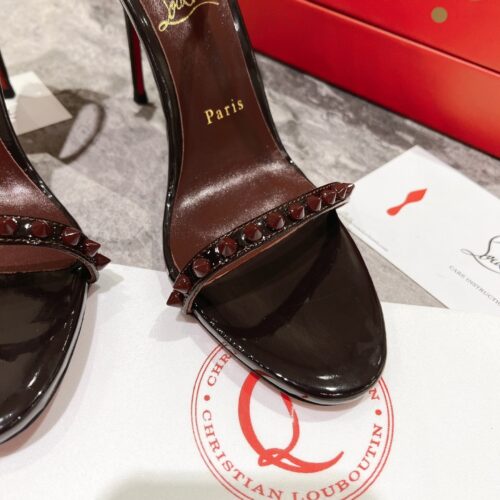 High Quality Luxury Christian Louboutin Spiked Strappy Sandals – Style 21300 product detail