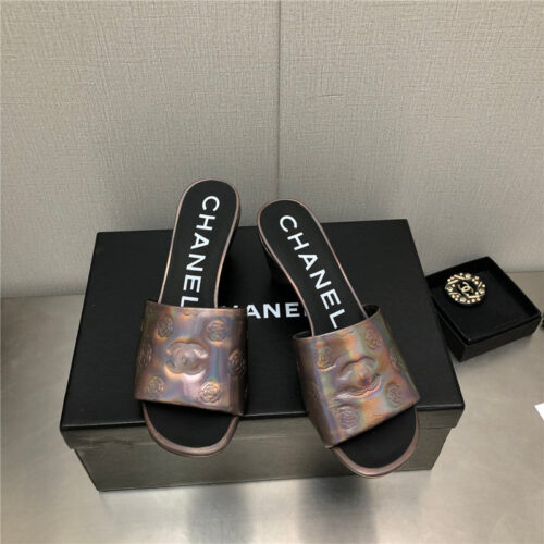 High Quality Luxury Chanel C Buckle Slippers Classic Pearl Slippers – Style 48710 product detail