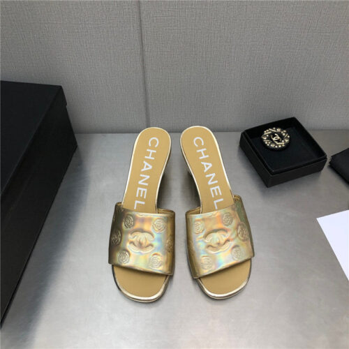 High Quality Luxury Chanel C Buckle Slippers Classic Pearl Slippers – Style 83174 alternate view