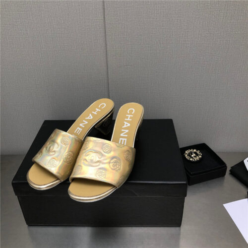 High Quality Luxury Chanel C Buckle Slippers Classic Pearl Slippers – Style 83174 product detail
