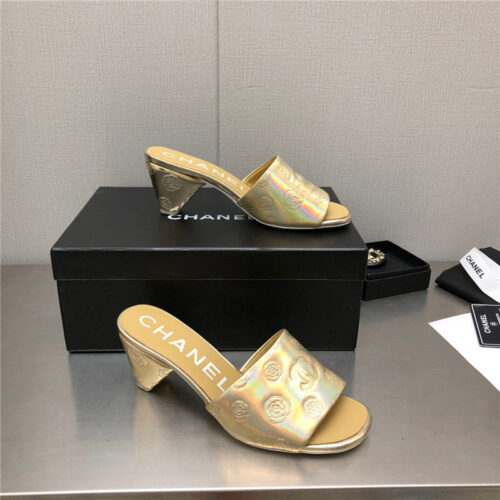 High Quality Luxury Chanel C Buckle Slippers Classic Pearl Slippers – Style 83174 product detail