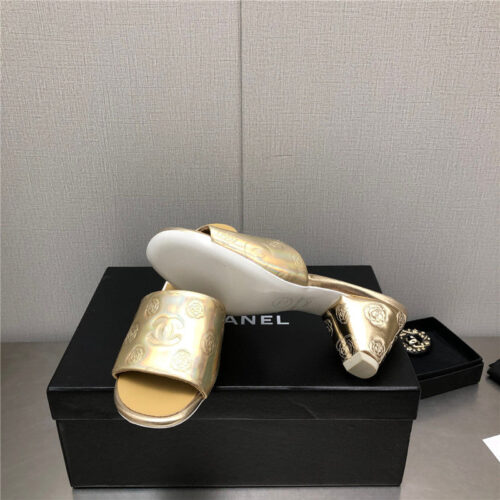 High Quality Luxury Chanel C Buckle Slippers Classic Pearl Slippers – Style 83174 product detail