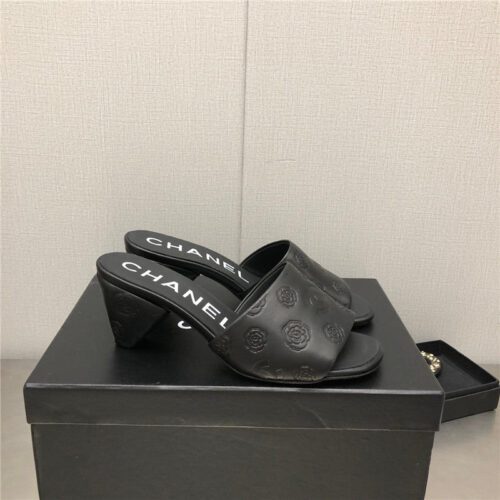 High Quality Luxury Chanel C Buckle Slippers Classic Pearl Slippers – Style 84870