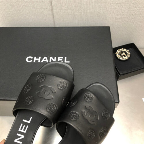 High Quality Luxury Chanel C Buckle Slippers Classic Pearl Slippers – Style 84870 product detail