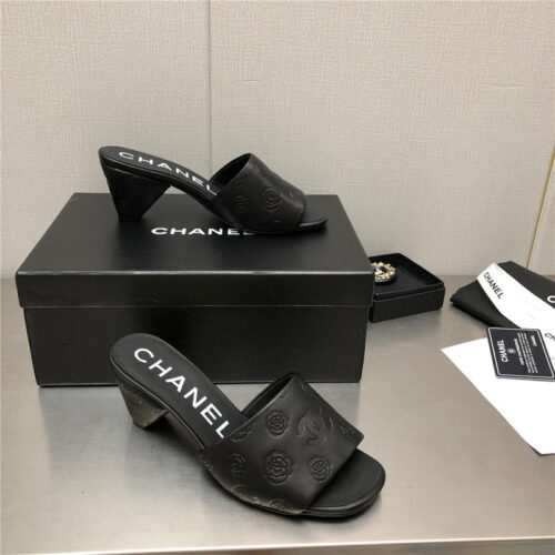High Quality Luxury Chanel C Buckle Slippers Classic Pearl Slippers – Style 84870 product detail