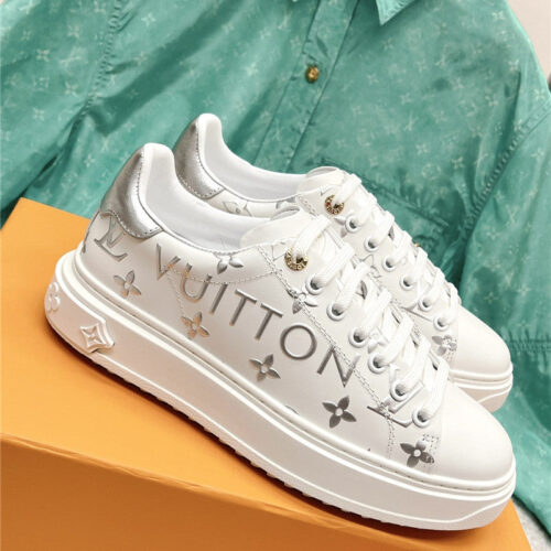 High Quality Luxury Louis Vuitton Classic Platform Sneakers alternate view