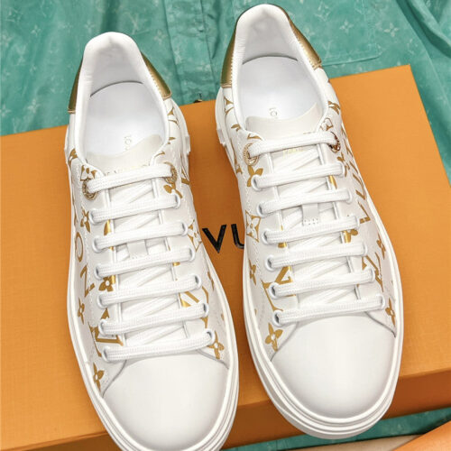 High Quality Luxury Louis Vuitton Classic Platform Sneakers – Style 81251 alternate view