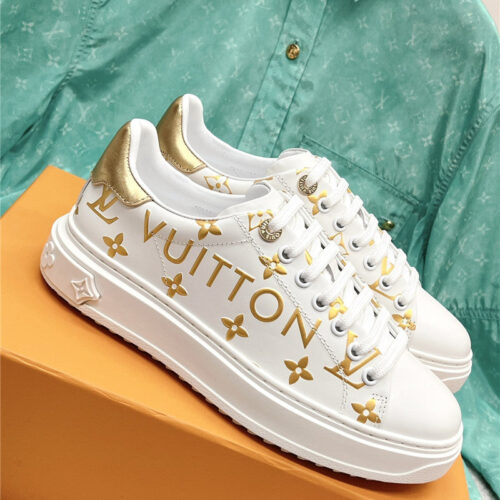 High Quality Luxury Louis Vuitton Classic Platform Sneakers – Style 81251