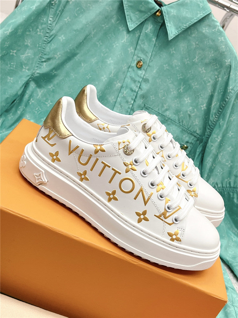 High Quality Luxury Louis Vuitton Classic Platform Sneakers – Style 81251