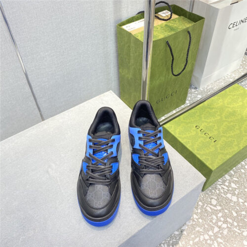 High Quality Luxury Gucci Low Couple Sneakers – Style 76435 alternate view
