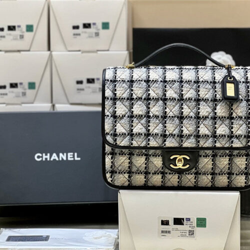 High Quality Luxury Chanel Woolen Backpack – Style 48455 product detail