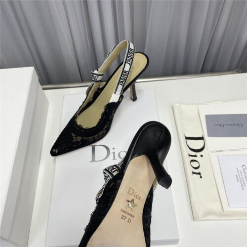 High Quality Luxury Dior J’ Webbing Back Sandals product detail