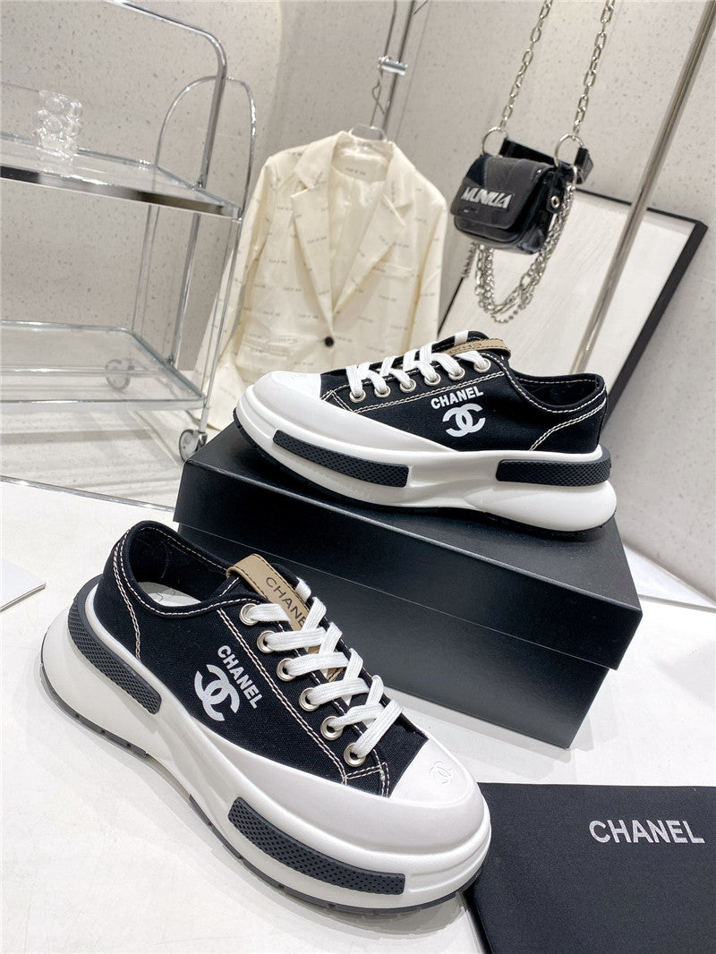 High Quality Luxury Chanel’s Latest Thick-Soled Low-Cut Biscuit Shoes product detail