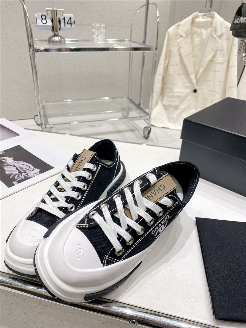 High Quality Luxury Chanel’s Latest Thick-Soled Low-Cut Biscuit Shoes product detail