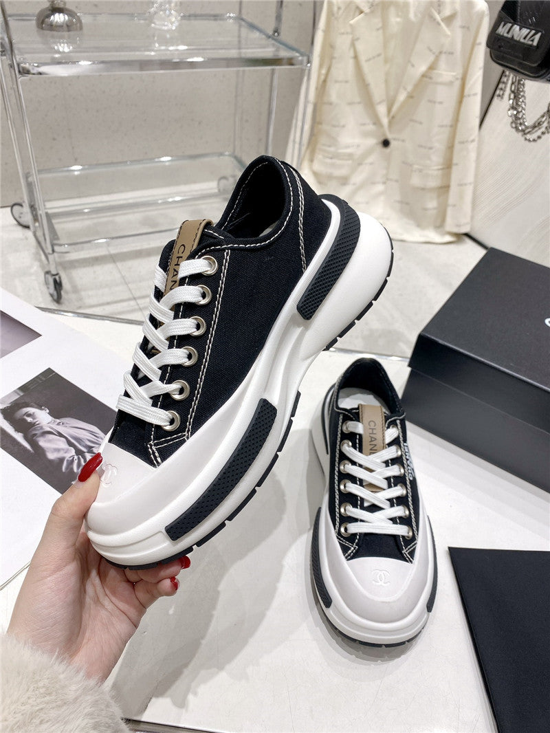High Quality Luxury Chanel’s Latest Thick-Soled Low-Cut Biscuit Shoes product detail