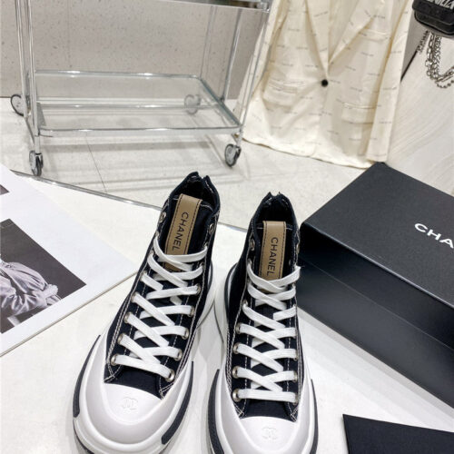 High Quality Luxury Chanel Latest Platform Biscuit Shoes – Style 86790 product detail