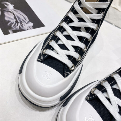 High Quality Luxury Chanel Latest Platform Biscuit Shoes – Style 86790 product detail