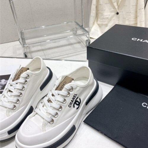 High Quality Luxury Chanels Latest Thick-Soled Low-Cut Biscuit Shoes – Style 11910