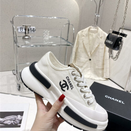 High Quality Luxury Chanel’s Latest Thick-Soled Low-Cut Biscuit Shoes – Style 11910 alternate view