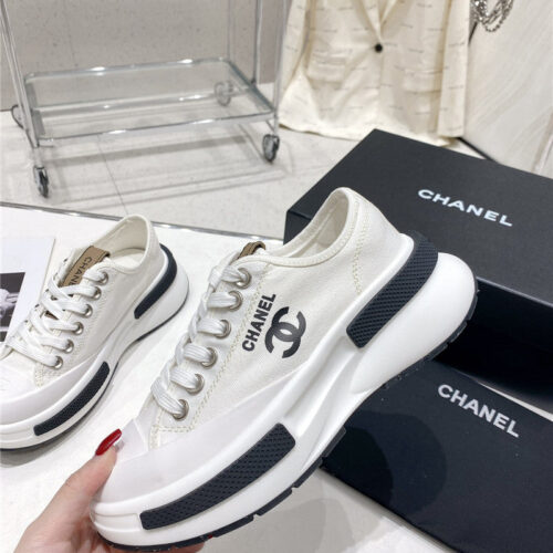 High Quality Luxury Chanel’s Latest Thick-Soled Low-Cut Biscuit Shoes – Style 11910 product detail
