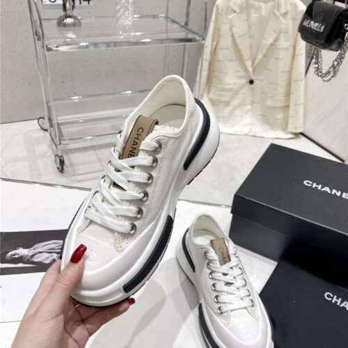 High Quality Luxury Chanel’s Latest Thick-Soled Low-Cut Biscuit Shoes – Style 11910 product detail