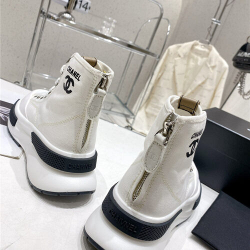 High Quality Luxury Chanel Latest Platform Biscuit Shoes – Style 55718 product detail