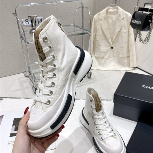High Quality Luxury Chanel Latest Platform Biscuit Shoes – Style 55718 product detail