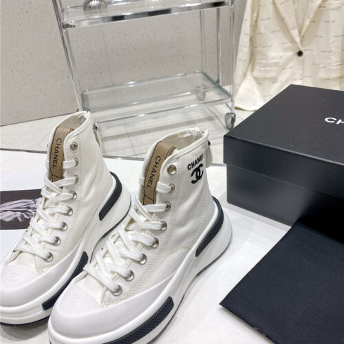 High Quality Luxury Chanel Latest Platform Biscuit Shoes – Style 55718