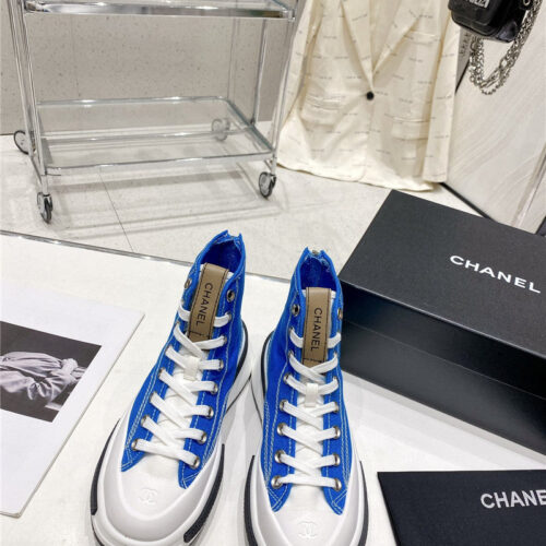 High Quality Luxury Chanel Latest Platform Biscuit Shoes – Style 91878 product detail