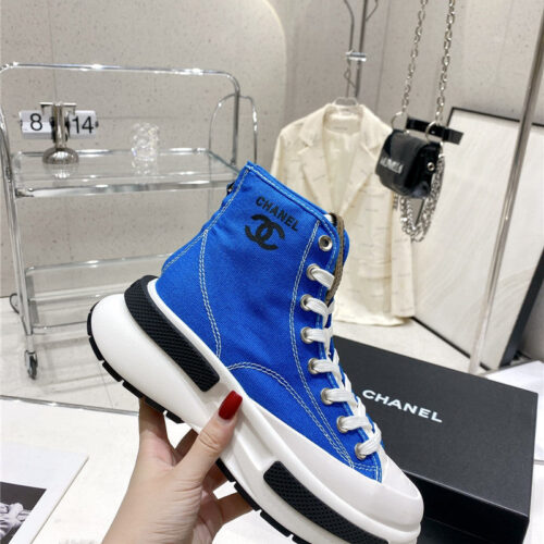 High Quality Luxury Chanel Latest Platform Biscuit Shoes – Style 91878 alternate view