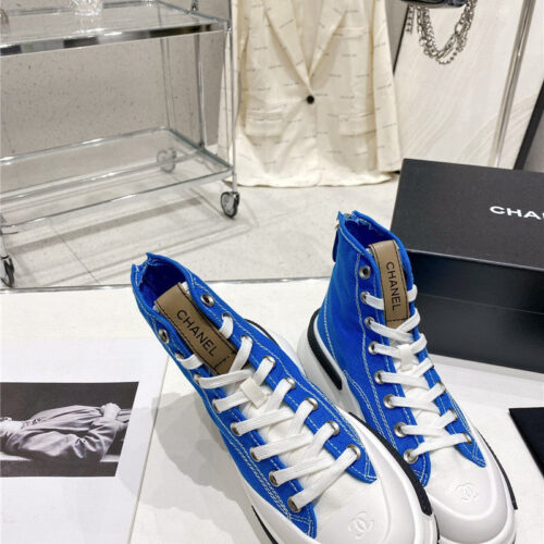 High Quality Luxury Chanel Latest Platform Biscuit Shoes – Style 91878 product detail