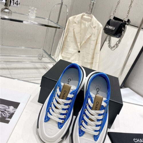 High Quality Luxury Chanel Latest Thick-Soled Low-Cut Biscuit Shoes product detail
