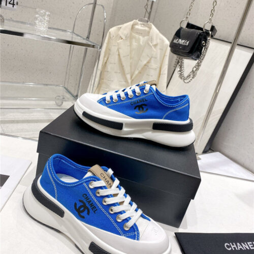 High Quality Luxury Chanel Latest Thick-Soled Low-Cut Biscuit Shoes alternate view