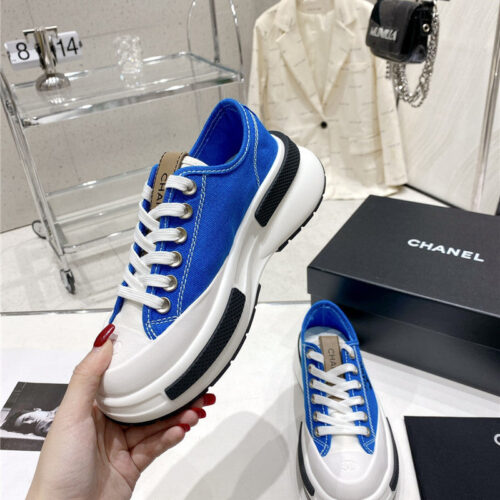 High Quality Luxury Chanel Latest Thick-Soled Low-Cut Biscuit Shoes product detail