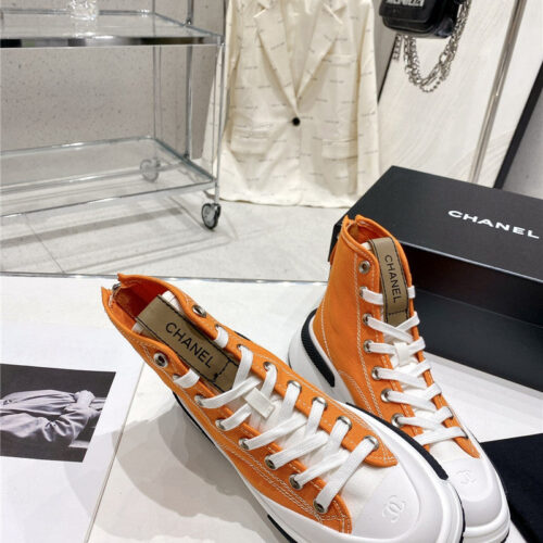 High Quality Luxury Chanel Latest Platform Biscuit Shoes – Style 93574 product detail