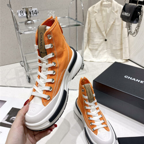 High Quality Luxury Chanel Latest Platform Biscuit Shoes – Style 93574 alternate view