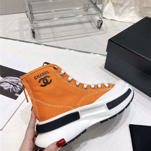 High Quality Luxury Chanel Latest Platform Biscuit Shoes – Style 93574 product detail