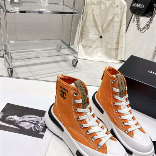 High Quality Luxury Chanel Latest Platform Biscuit Shoes – Style 93574 product detail